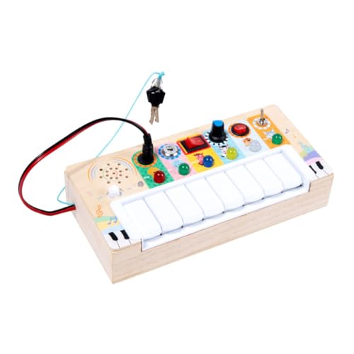 Milisten Musikspielzeug LED Holzspielzeug für Interaktives Tragbares mit Lernfunktion für Kreative Entwicklung und Musikalische für Drinnen und Draußen Milisten Musikspielzeug LED Holzspielzeug für Interaktives Tragbares mit Lernfunktion für Kreative Entwicklung und Musikalische für Drinnen und Draußen von Milisten