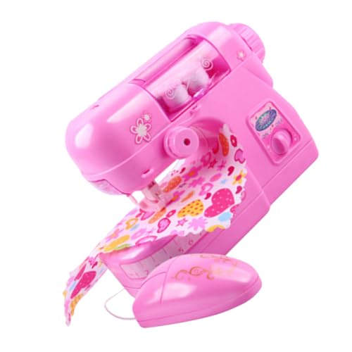 Milisten Nähmaschine Küchengeräte Nähmaschine für Anfänger Mini-Nähmaschine als Früherziehungsmaschine kleine Nähmaschine Stoff Rosa von Milisten