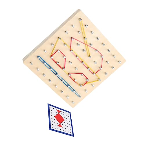 Milisten Nagelbrettunterrichtshilfen kreatives Geoboard Lernwerkzeuge für Kindermathematik Steckbrett Lernwerkzeuge für geometrische Formen Geobrett Schiene aus Lindenholz Milisten Nagelbrettunterrichtshilfen kreatives Geoboard Lernwerkzeuge für Kindermathematik Steckbrett Lernwerkzeuge für geometrische Formen Geobrett Schiene aus Lindenholz von Milisten