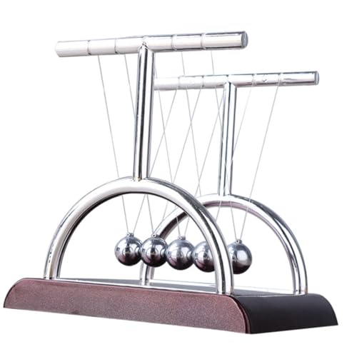 Milisten Newton Adornment Mittlere Kinetisches Desktop dekorationsspielzeug Physik Gleichgewicht Bälle für Home Office Indoor Schaukel Ornamente Milisten Newton Adornment Mittlere Kinetisches Desktop dekorationsspielzeug Physik Gleichgewicht Bälle für Home Office Indoor Schaukel Ornamente von Milisten