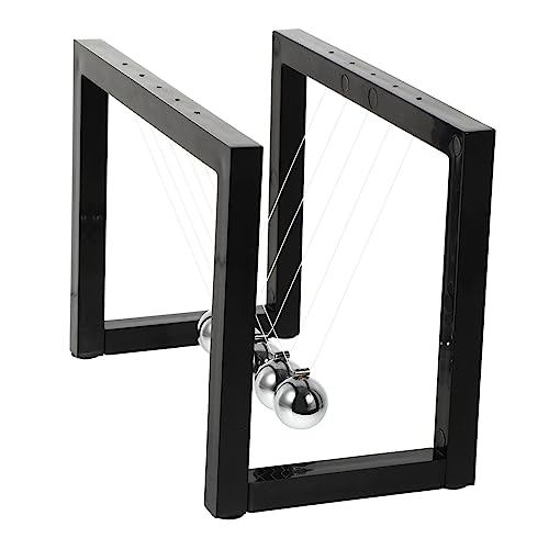 Milisten Newton Ball Deko Physikalisches Modell Für Schreibtisch Newton Cradle Balance Ball Wissenschaftliche Tischdekoration Für Home Office Und Lernumgebungen Milisten Newton Ball Deko Physikalisches Modell Für Schreibtisch Newton Cradle Balance Ball Wissenschaftliche Tischdekoration Für Home Office Und Lernumgebungen von Milisten