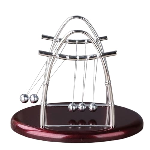 Milisten Newton Pendelspielzeug Kleines Schreibtischdekor für Experimente und Lernzwecke zur Veranschaulichung von Energie und Fördert die Kreativität und Geschicklichkeit von Kindern für Milisten Newton Pendelspielzeug Kleines Schreibtischdekor für Experimente und Lernzwecke zur Veranschaulichung von Energie und Fördert die Kreativität und Geschicklichkeit von Kindern für von Milisten