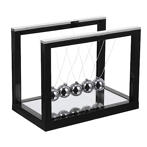Milisten Newton Pendelspielzeug für Schreibtisch Physik Stressabbau Deko Balancierende Bälle Lustige Tischdekoration für Büro und Zuhause Milisten Newton Pendelspielzeug für Schreibtisch Physik Stressabbau Deko Balancierende Bälle Lustige Tischdekoration für Büro und Zuhause von Milisten