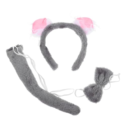 Milisten Niedriges Gewicht Plüsch Koala Kostüm Set mit Weichen Ohren und Kuscheliges Stirnband für Mädchen Tierkostüm Zubehör für Party Cosplay und Halloween Milisten Niedriges Gewicht Plüsch Koala Kostüm Set mit Weichen Ohren und Kuscheliges Stirnband für Mädchen Tierkostüm Zubehör für Party Cosplay und Halloween von Milisten