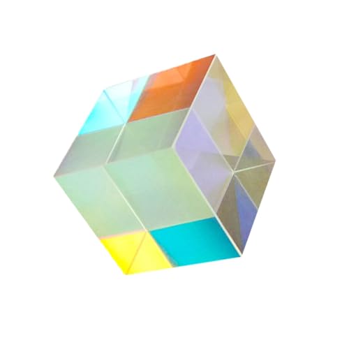 Milisten Optischer Glaswürfel RGB Cube Prisma Präzise Geschnitten zur Lichtbrechung und Farbdiffusion Dekorativer Würfel für DIY Geschenke Lehr und Forschungsmaterial Lernspielzeug Milisten Optischer Glaswürfel RGB Cube Prisma Präzise Geschnitten zur Lichtbrechung und Farbdiffusion Dekorativer Würfel für DIY Geschenke Lehr und Forschungsmaterial Lernspielzeug von Milisten