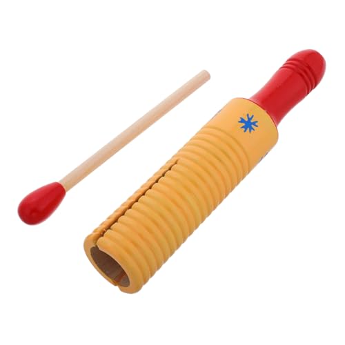 Milisten Orff Instrument Guiro Instrument Für Multifunktionales Instrument Holzspielzeug Musikalisches Trainingsgerät Zubehör Für Kinderinstrumente Holz Guiro Instrument von Milisten