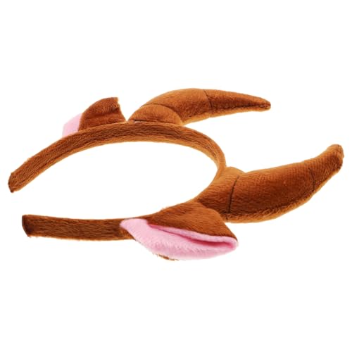 Milisten Ox Horn Stirnband Kostüm Tierohren Kopfschmuck Party Haarreif Cosplay Zubehör Braun für Jungen Mädchen Karneval Fasching Milisten Ox Horn Stirnband Kostüm Tierohren Kopfschmuck Party Haarreif Cosplay Zubehör Braun für Jungen Mädchen Karneval Fasching von Milisten