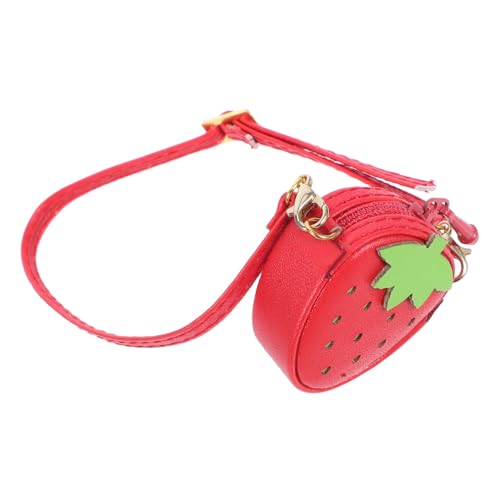 Milisten PU Mini Erdbeer Umhängetasche für Puppen Kleine Süße Crossbody Tasche Langlebiges PU Material Modisches Spiel Zubehör für Bjd Puppen Outfits Milisten PU Mini Erdbeer Umhängetasche für Puppen Kleine Süße Crossbody Tasche Langlebiges PU Material Modisches Spiel Zubehör für Bjd Puppen Outfits von Milisten
