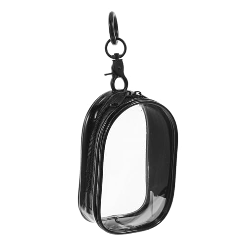 Milisten PVC Puppen Tragetasche mit Schlüsselanhänger Transparente Kleine Aufbewahrungstasche für Action Figures Leichte Tragbare Figuren Display Tasche für Mädchen und Robust und von Milisten