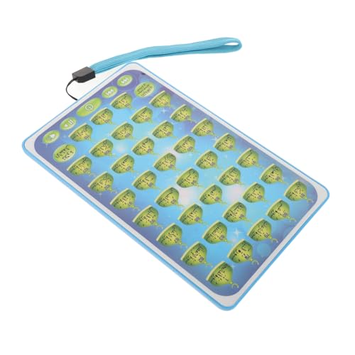 Milisten Pädagogisches Arabisch Lernspielzeug Tablet für Lektionen Zweisprachiges Sprachförderungsgerät Kindgerechtes Lernspielzeug zur Frühkindlichen Sprachentwicklung Batteriefrei Blau von Milisten