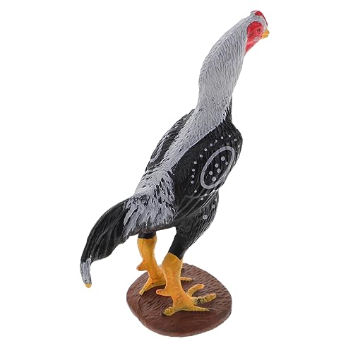Milisten Pädagogisches Gamecock aus Kunststoff für Lustiges Lernspielzeug mit Realistischem Design für Partys und für Bildungszwecke von Milisten