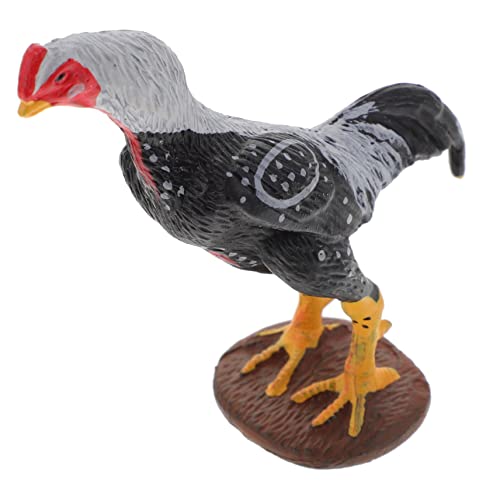 Milisten Pädagogisches Modell Spielzeughahn Realistische Simulation für Accessoire für Wildtierpartys Kreatives Rollenspiel und Lernspielzeug für Jungen Milisten Pädagogisches Modell Spielzeughahn Realistische Simulation für Accessoire für Wildtierpartys Kreatives Rollenspiel und Lernspielzeug für Jungen von Milisten