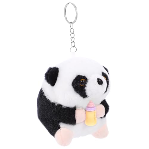 Milisten Panda Schlüsselanhänger Niedlicher Cartoon Panda Schlüsselring Für Jungen Und Mädchen Multifunktionales Spielzeug Und Dekoration Perfektes Zur Geburt Oder Geburtstag von Milisten
