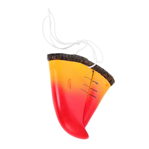 Milisten Papagei Schnabel Nase Kostüm Zubehör Authentische Vogelmaske für Cosplay Tier Mottopartys Leicht Einfach Anzubringen Robustes Material Perfektes Accessoire für Halloween und von Milisten
