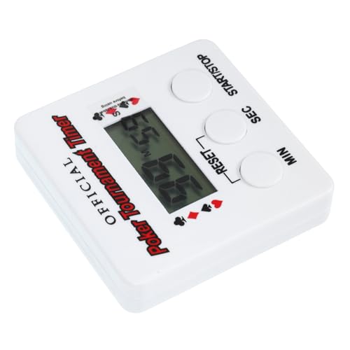 Milisten Party-Poker-Timer Pokeruhr Klein Poker-Timer-Shot-Clock Countdown-stoppuhr-Timer Spiel Analog Mechanisch Groß Digital Party-Timer Weiß Elektronisches Bauteil Milisten Party-Poker-Timer Pokeruhr Klein Poker-Timer-Shot-Clock Countdown-stoppuhr-Timer Spiel Analog Mechanisch Groß Digital Party-Timer Weiß Elektronisches Bauteil von Milisten