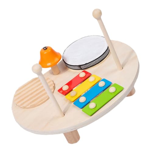 Milisten Percussion- Bildungsspielzeug Für Babyinstrumente Für Lerninstrumente Musikspielzeug Für -Instrumente Holz-xylophon Hölzern Milisten Percussion- Bildungsspielzeug Für Babyinstrumente Für Lerninstrumente Musikspielzeug Für -Instrumente Holz-xylophon Hölzern von Milisten