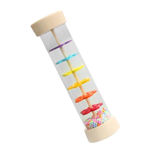 Milisten Perlenregenstab Babys Regenmacher Regenstab Shaker Regenrohr Regenstab Musikinstrument Regenmacher Holz Milisten Perlenregenstab Babys Regenmacher Regenstab Shaker Regenrohr Regenstab Musikinstrument Regenmacher Holz von Milisten