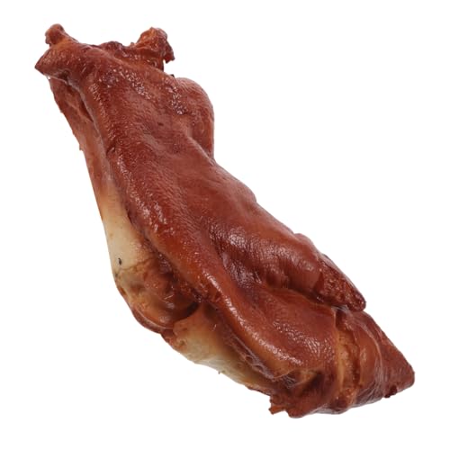 Milisten Pig Trottermodell Simulation Lebensmittelmodell realistisches Simulationsessen Simulierte Schweinefüße Dekore Desktop -Lebensmittelmodelle Plastik Chocolate von Milisten