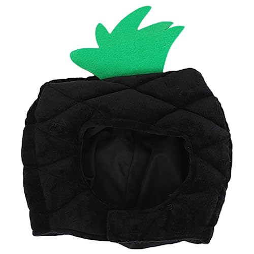 Milisten Pineapple Kostümhut für Damen Lustige Foto Requisite für Erwachsene und Jugendliche Weiches Plüschmaterial für Stundenlangen Tragekomfort für Partys und Auftritte von Milisten
