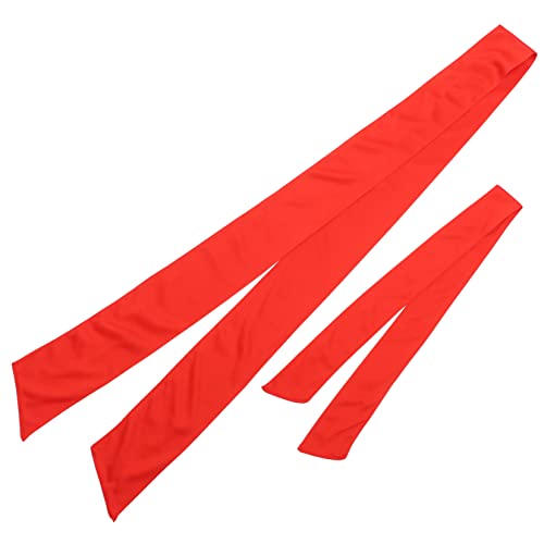 Milisten Piraten Kostüm Zubehör Teiliges Rotes Bandana und Taillengürtel Für Karneval Halloween Piratenparty Rollenspiel Cosplay und Bühnenauftritte von Milisten