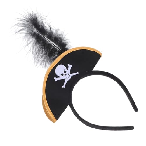 Milisten Piratenhut Stirnband für Halloween Kostüm Detaillierte Handwerkskunst Vielseitige Verwendung Authentisches Piratenzubehör für Themenpartys Rollenspiele Einzigartiges Milisten Piratenhut Stirnband für Halloween Kostüm Detaillierte Handwerkskunst Vielseitige Verwendung Authentisches Piratenzubehör für Themenpartys Rollenspiele Einzigartiges von Milisten