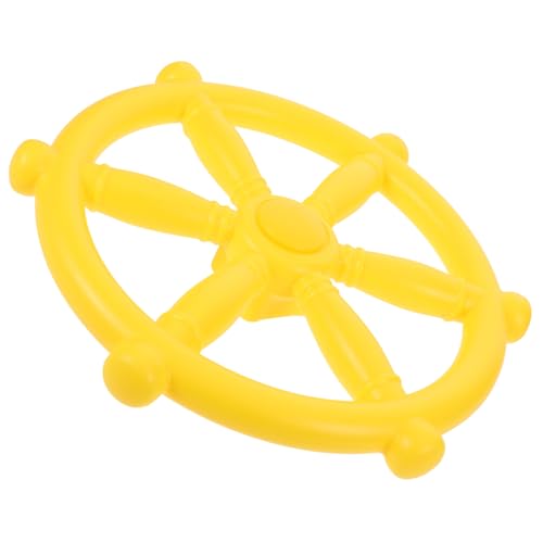 Milisten Schiffssteuerrad-wanddekor Aus Robustem Kunststoff Piratenzubehör Für Junge Mädchen Spiel-lenkrad Für Junge Mädchen Kinderspielplatz-lenkrad Spielhaus-lenkrad Für Draußen Outdoor-s von Milisten