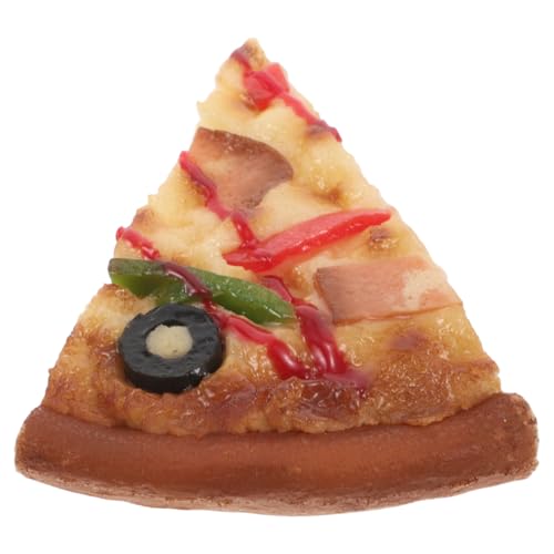Milisten Realistisches Faux Pizza Modell Künstliche Pizza für Fotografie und Rollenspiel Große Küchen Spielzeug Requisite für Kreative Präsentation und Preschool Unterrichtsrequisiten von Milisten