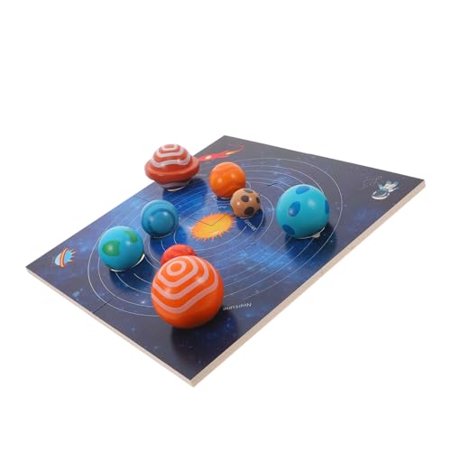 Milisten Planeten Kognitives Kleinkindspielzeug Sonnensystem Modell Für Kleinkind Puzzles Puzzle Pädagogische Brettspiele Lernspiele Kleinkind Beschäftigungsbrett Montessori von Milisten