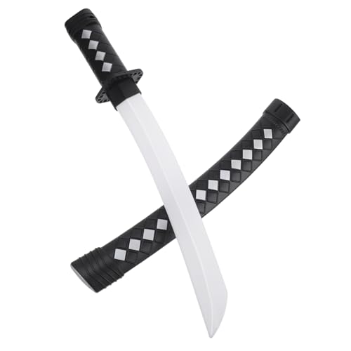 Milisten Plastikmesserspielzeug Ninja Kind Party Schwerter Kostüm spielzeuge Cosplay Japanisches Cosplay Halloween-Spielzeugschwert Black Milisten Plastikmesserspielzeug Ninja Kind Party Schwerter Kostüm spielzeuge Cosplay Japanisches Cosplay Halloween-Spielzeugschwert Black von Milisten
