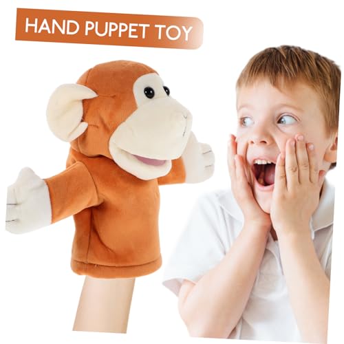 Milisten Plüsch AFFE Handpuppe aus Weichem Material Interaktives Waschbares Stofftier zum Geschichtenerzählen Geeignet für Erwachsene Süßes Frühes Lernspielzeug für Eltern Junge Mädchen Milisten Plüsch AFFE Handpuppe aus Weichem Material Interaktives Waschbares Stofftier zum Geschichtenerzählen Geeignet für Erwachsene Süßes Frühes Lernspielzeug für Eltern Junge Mädchen von Milisten