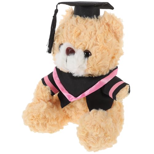 Milisten Plüsch Abschlussbär mit Doktorhut Süßes Kuscheltier für Graduierung Langlebig und Komfortabel für Abschlussfeier Milisten Plüsch Abschlussbär mit Doktorhut Süßes Kuscheltier für Graduierung Langlebig und Komfortabel für Abschlussfeier von Milisten
