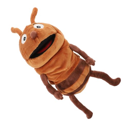 Milisten Plüsch Ameisen Handpuppe Interaktives Geschichtenerzählen Mit Weichem Plüschmaterial Für Eltern Spiele Fördert Kreativität Und Fantasie Waschbar Und Langlebig Spaß von Milisten
