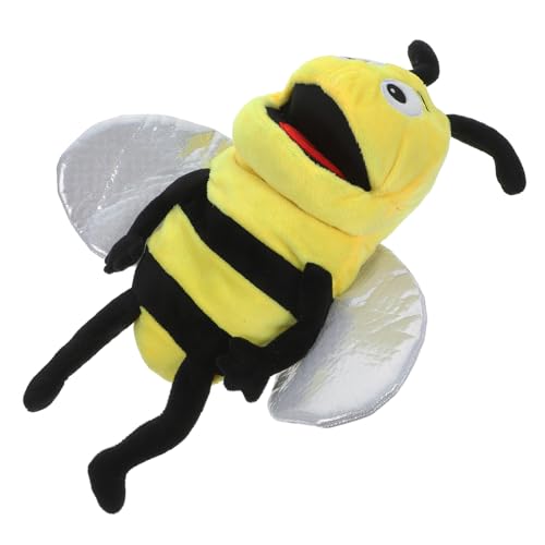 Milisten Plüsch Bienen Handpuppe Interaktives Tier Langlebig und Sicher für Geschichten Erzählen und Motorische Fähigkeiten für Lernzentren Milisten Plüsch Bienen Handpuppe Interaktives Tier Langlebig und Sicher für Geschichten Erzählen und Motorische Fähigkeiten für Lernzentren von Milisten