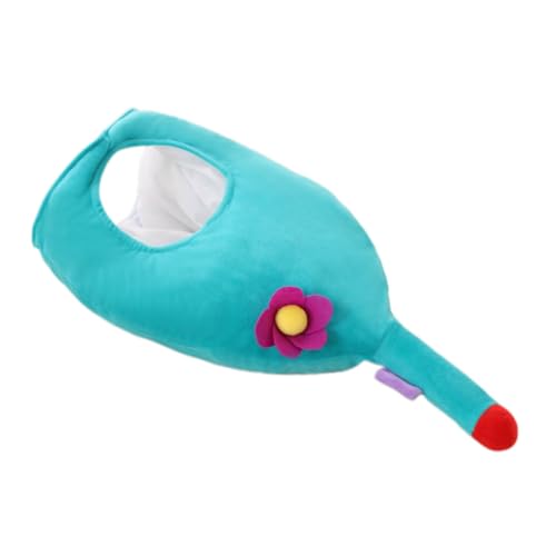 Milisten Plüsch Cocktailflaschen-kostümhut Weiches Partyaccessoire für Rollenspiele Halloween Geburtstagsfeiern und Sommerpartys Kreative Kopfbedeckung für Erwachsene und Jugendliche Blau von Milisten