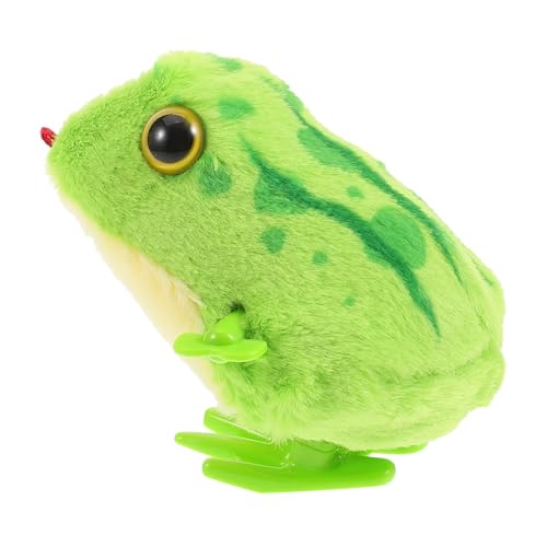 Milisten Plüsch Frosch Spieluhr Babyspielzeug Ab Monate Aufziehbares Kuscheltier Fördert Krabbeln und Kopfheben Beruhigendes Wind up Tier für Junge Mädchen Sicheres Lernspielzeug für von Milisten