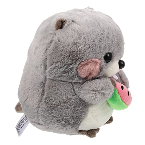 Milisten Plüsch Groundhog Stofftier Kuscheltier für Graues als Dekoration für Wohnzimmer und Schlafzimmer Sanftes und Langlebiges Material Perfektes von Milisten