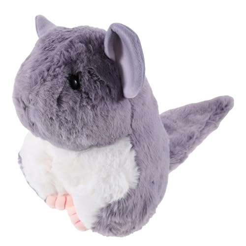 Milisten Plüsch Hamster Weiches Chinchilla Stofftier Niedliches Plüschtier für Geschenkidee für Geburtstage und Feiertage zur Raumdekoration und Kuschelfreund von Milisten