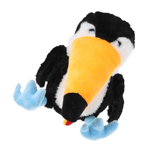 Milisten Plüsch Handpuppe Großer Vogel Kuschelig Handspielpuppe Fördert Kreativität Eltern Junge Mädchen Kommunikation Kindgerechtes Stofftier für Mädchen Jungen von Milisten