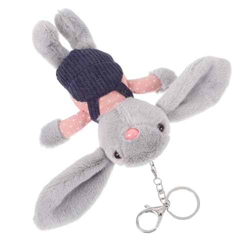 Milisten Plüsch Kaninchen Schlüsselbund Weiches Kuscheltier für Süße Rucksackanhänger mit Langen für Kleinkinder Vielseitig Einsetzbar Milisten Plüsch Kaninchen Schlüsselbund Weiches Kuscheltier für Süße Rucksackanhänger mit Langen für Kleinkinder Vielseitig Einsetzbar von Milisten