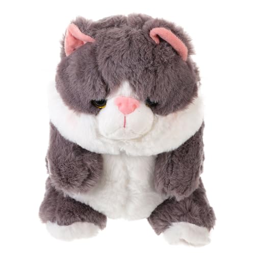Milisten Plüsch Katzenspielzeug Kawaii Plüschkatze Für Kuscheltier Spielgefährte Für Schlafzimmer Umarmbar Für Freunde von Milisten