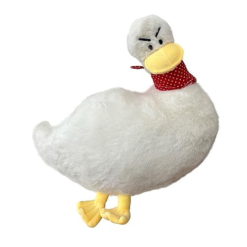 Milisten Plüsch Kuscheltier Ente Weiß Weiches Niedliches Stofftier Wurfkissen Sofa Dekoration Flauschige Plüschpuppe für Kinderzimmer Milisten Plüsch Kuscheltier Ente Weiß Weiches Niedliches Stofftier Wurfkissen Sofa Dekoration Flauschige Plüschpuppe für Kinderzimmer von Milisten