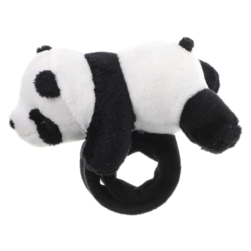 Milisten Plüsch Panda Slap Armband Kuscheltier Handgelenkspielzeug für Party Langlebig und Sicher Perfekter Spaß für Tier Mottopartys von Milisten
