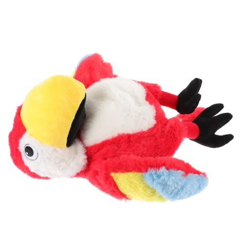 Milisten Plüsch Papagei Handpuppe Interaktive Geschichtenerzähler Handpuppe für Leicht und Waschbar für Rollenspiele und Kreative Präsentationen Milisten Plüsch Papagei Handpuppe Interaktive Geschichtenerzähler Handpuppe für Leicht und Waschbar für Rollenspiele und Kreative Präsentationen von Milisten