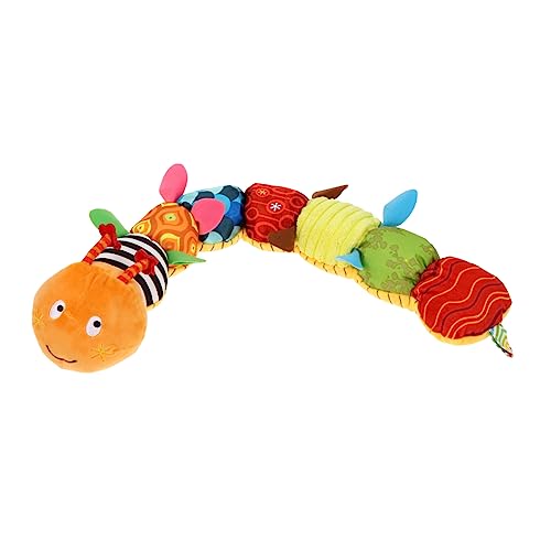 Milisten Plüsch Raupe Zur Höhenmessung Für Weiches Gefülltes Kuscheltier Mit Musikfunktion Für Kleinkinder Und Farbenfroh Und Kinderfreundlich von Milisten