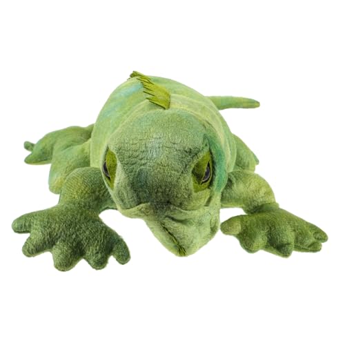 Milisten Kuscheliger Plüsch-Lizard Spielzeug Für Junge Mädchen Weicher Farbenfroher Stofftier-echse Als Dekoration Für Jungen Und Mädchen von Milisten