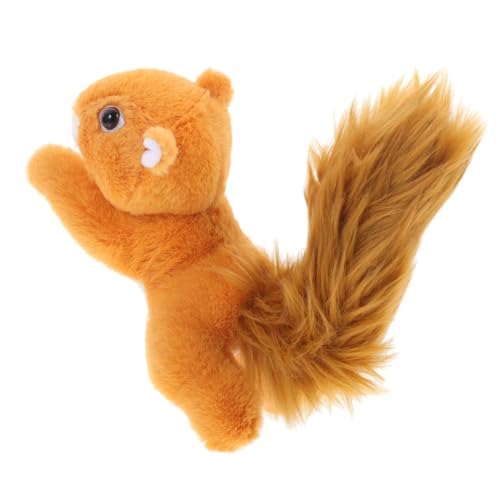 Milisten Plüsch Schulter Accessoire für Niedliches Kuscheltier für Partys und Veranstaltungen Lebensechte Eichhörnchenfigur Dekorationsstück Milisten Plüsch Schulter Accessoire für Niedliches Kuscheltier für Partys und Veranstaltungen Lebensechte Eichhörnchenfigur Dekorationsstück von Milisten