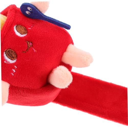 Milisten Plüsch Slap Bracelet French Fries Armband Weiches Cartoon Handschmuck Party Komfortabler Sicherer Sitz Dekoratives Kindergeburtstag Accessoire Milisten Plüsch Slap Bracelet French Fries Armband Weiches Cartoon Handschmuck Party Komfortabler Sicherer Sitz Dekoratives Kindergeburtstag Accessoire von Milisten