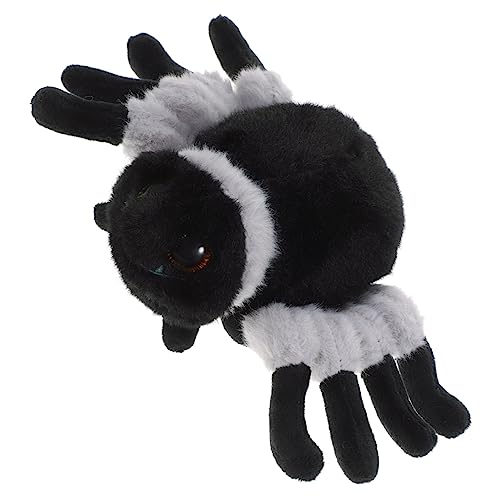 Milisten Plüsch Spinne Halloween Deko Realistische Schwarze Spinnenpuppe Waschbares Kuscheltier für Zuhause Büro und Auto Gruseldeko für Halloween Partys und Fotos Milisten Plüsch Spinne Halloween Deko Realistische Schwarze Spinnenpuppe Waschbares Kuscheltier für Zuhause Büro und Auto Gruseldeko für Halloween Partys und Fotos von Milisten