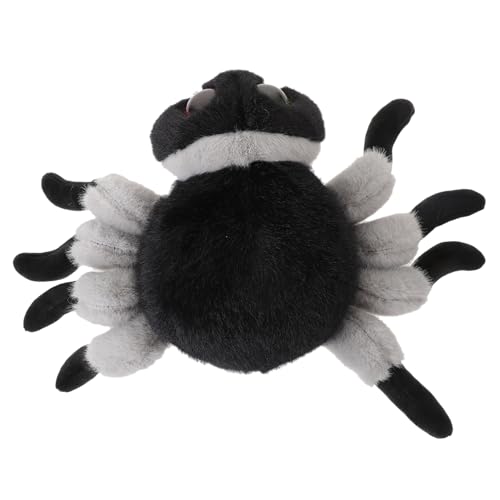 Milisten Plüsch Spinne Kuscheltier Realistische Spinnenpuppen Dekoration Süßes Halloween für oder Heimdekoration von Milisten