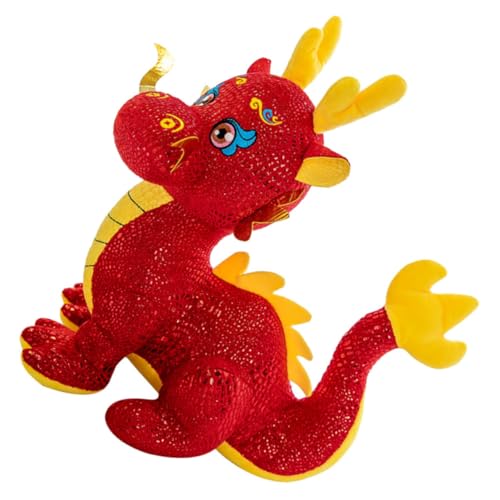 Milisten Plüsch Stofftier Niedliches Kuscheltier Neujahrsgeschenk Glücksbringer Deko Für Heim Und Auto Festliche Drachenpuppe Für Partys Hochwertiges Plüschspielzeug Milisten Plüsch Stofftier Niedliches Kuscheltier Neujahrsgeschenk Glücksbringer Deko Für Heim Und Auto Festliche Drachenpuppe Für Partys Hochwertiges Plüschspielzeug von Milisten
